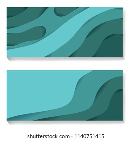 Background paper cut 3D texture abstract  concept layers, template poster, banners, flyers, website, design branding, covers. Vector illustration emblem isolated