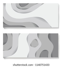Background paper cut 3D texture abstract  concept layers, template poster, banners, flyers, website, design branding, covers. Vector illustration emblem isolated
