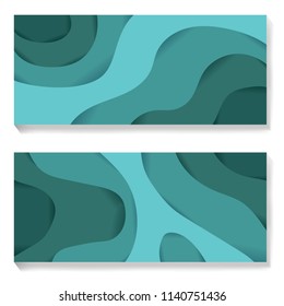 Background paper cut 3D texture abstract  concept layers, template poster, banners, flyers, website, design branding, covers. Vector illustration emblem isolated