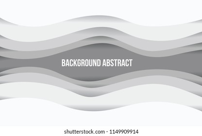 Background paper cut 3D texture abstract  concept layers, template poster, banners, flyers, website, design branding, covers. Vector illustration emblem isolated
