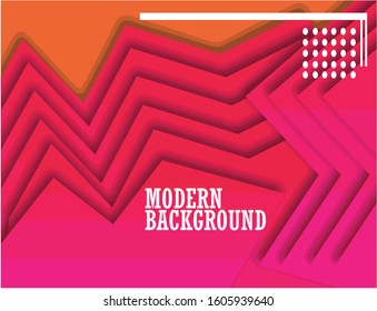 background paper cut in bright colors mixed