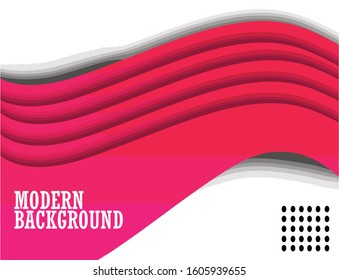 background paper cut in bright colors mixed