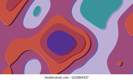 Background in paper style. Abstract colored background.