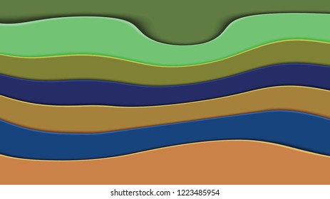 Background in paper style. Abstract colored background.
