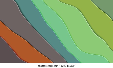 Background in paper style. Abstract colored background.