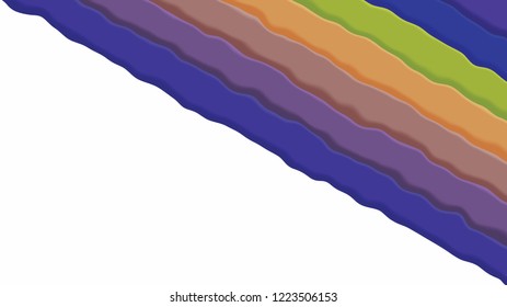 Background in paper style. Abstract colorful background.