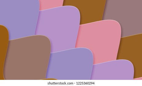 Background in paper style. Abstract colorful background.