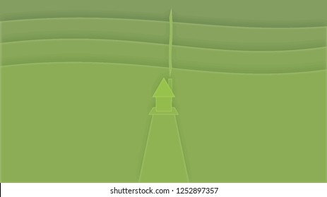 Background in paper style. Abstract colorful background.