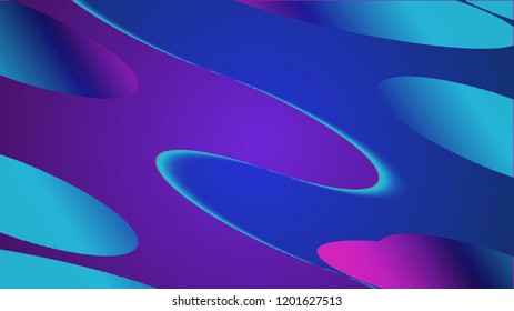 Background in paper style. Of multi-colored details.