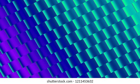 Background in paper style. Of multi-colored details.