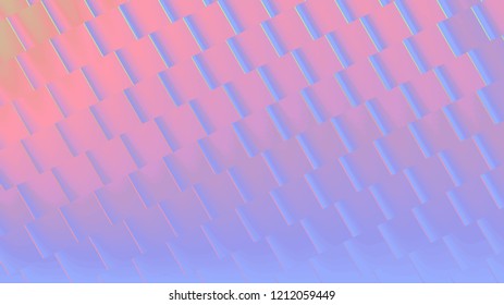 Background in paper style. Of multi-colored details.