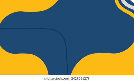Background in paper style. Of multi-colored wavy lines.