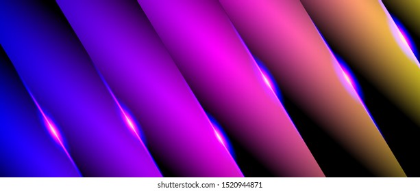 Background in a paper style that overlaps with pink, yellow, blue gradients. vector design