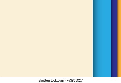 Background paper vector overlap dimension modern. space for text and message website design, presentation, card, brochure, advertisement. copy space. origami concept. Abstract illustration