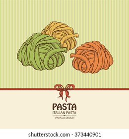 Background and pasta 