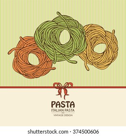 Background and pasta 