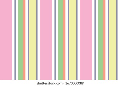 background of pastel colored and white stripes