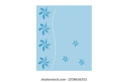 
Hintergrund mit pastellfarbenen Blumen Vektordesign zum Gebrauch.