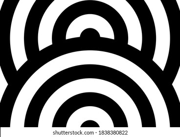 Background patern BLACK block ROUND spiral, black background round shape