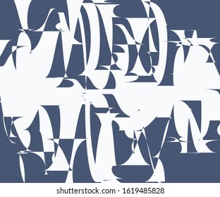 Geometric Abstract Background with Letters Pattern Urban Graffiti Pattern