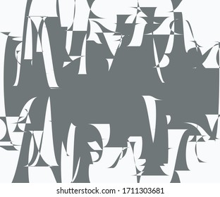 Geometric Abstract Background with Letters Pattern Urban Graffiti Pattern