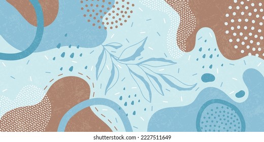 Background pattern, abstract colored shapes. Modern minimalism trendy pattern background. Vector background.