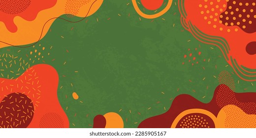 Background pattern, abstract colored shapes. Modern minimalism trendy pattern background. Vector background.