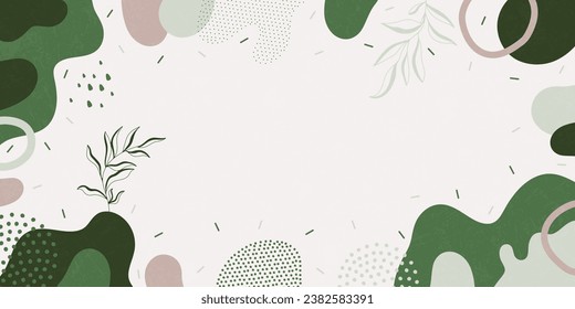 Background pattern, abstract colored shapes. Modern minimalism trendy pattern background. Vector background.