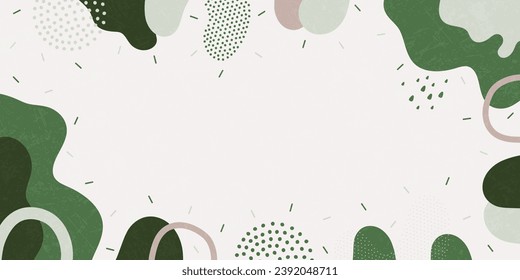 Background pattern, abstract colored shapes. Modern minimalism trendy pattern background. Vector background.
