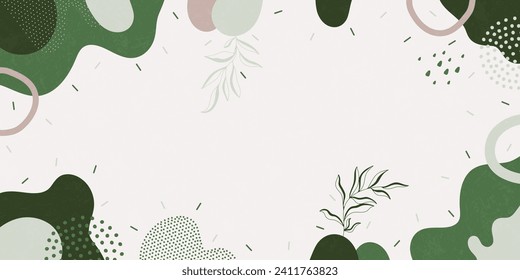 Background pattern, abstract colored shapes. Modern minimalism trendy pattern background. Vector background.