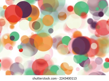 Background pattern abstract design texture. Seamless. Theme is about illuminated, colors, lights, blurred, flare, wall, sequins, decoration, pattern, circle, sparkles, blurry, abstract