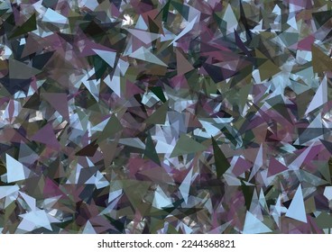Background pattern abstract design texture. Theme is about vector, decorative, futuristic, surface, colorful, shapes, random, backdrop, transparency, concept, pattern, style, sci-fi, polygon
