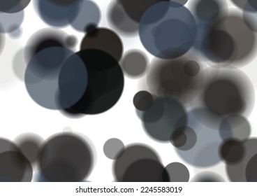 Background pattern abstract design texture. Seamless. Dark on white. Theme is about flare, blurry, air, illuminated, overlay, abstract, blurred, decoration, overflows, lights, circle, texture