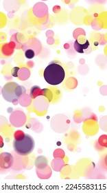 Background pattern abstract design texture. Seamless. Theme is about blurry, glows, translucency, inspiration, blurred, soft, illuminated, colors, abstract, circle, color, sparkles, pattern
