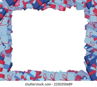 Background pattern abstract design texture. Border frame, transparent background. Theme is about birthday, love, new, wedding, holiday, parcel, valentine, offer, seasonal, surprise, wrapped