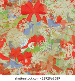Background pattern abstract design texture. Seamless. Theme is about walking shoes, swirls, pumps, nature, organic, holiday, xmas, high heels, elegant, lace, december, glamour, slingback shoes
