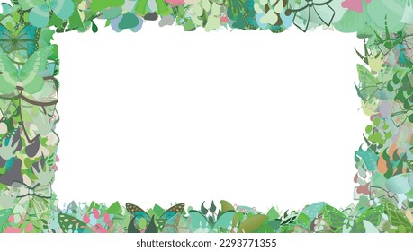 Background pattern abstract design texture. Border frame, transparent background. Theme is about background, ornate, decoration, animal tracks, Piano Key, owl, graphic, wild, nature, delicate