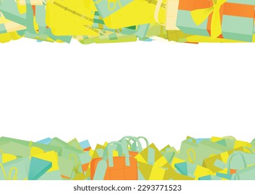 Background pattern abstract design texture. Horizontal seamless stripes. Border frame, transparent background. Theme is about christmas, seasonal, offer, festive, women, elegance, girl, fashion