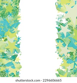 Background pattern abstract design texture. Vertical seamless stripes. Border frame, transparent background. Theme is about effects, Monarch, minim, wild, nature, art, musuc, wing, Red Admiral