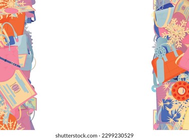 Background pattern abstract design texture. Vertical seamless stripes. Border frame, transparent background. Theme is about banking, rich, luxury, leather, hobby, cash, debt, handmade, xmas