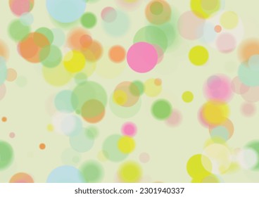 Background pattern abstract design texture. Seamless. Theme is about circle, overflows, flare, texture, sparkles, inspiration, air, graphic, decoration, translucency, colorful, glows, wall