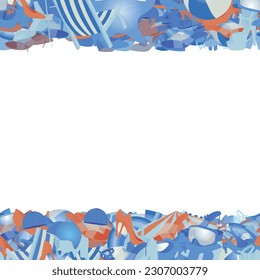 Background pattern abstract design texture. Horizontal seamless stripes. Border frame, transparent background. Theme is about , equipment, pumps, slide sandals, protector, everyday, glass