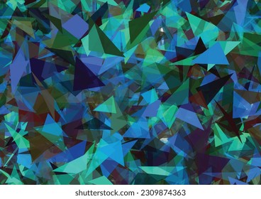 Background pattern abstract design texture. Theme is about sci-fi, colorful, style, geometry, color, transparency, polygon, surface, decorative, shapes, futuristic, pattern, art, vector
