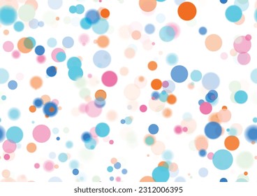 Background pattern abstract design texture. Seamless. Theme is about circle, abstract, graphic, sequins, textured, inspiration, soft, blurry, air, colorful, defocused, lights, illuminated