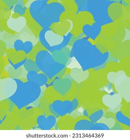 Background pattern abstract design texture. Seamless. Theme is about hearts, relations, romance, love