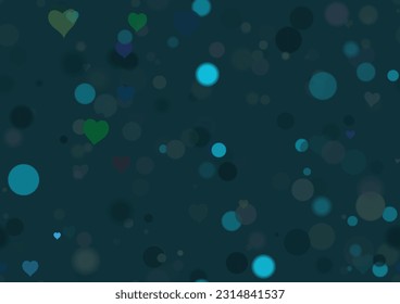 Background pattern abstract design texture. Seamless. Dark. Theme is about graphic, overflows, colors, textured, lights, pattern, circle, color, abstract, soft, air, illuminated, decoration