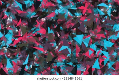 Background pattern abstract design texture. Theme is about transparency, style, sci-fi, digital, decorative, creative, futuristic, art, colorful, color, vector, backdrop, polygon, modern
