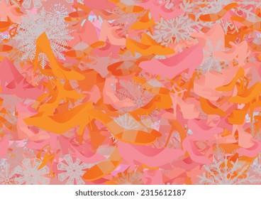 Background pattern abstract design texture. Seamless. Theme is about falling, slide sandals, elegant, freeze, snowflake, flip-flops, illustration, pumps, year, merry, elegance, glamour, nature