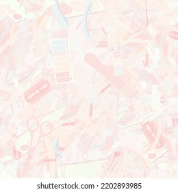 Background pattern abstract seamless design texture. Pastel. Theme is about slide sandals, slingback shoes