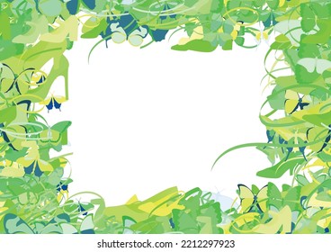 Background pattern abstract seamless design texture. Border frame, transparent background. Theme is about wing, colorful, loafers, thread, background, pumps, delicate, vector, walking shoes